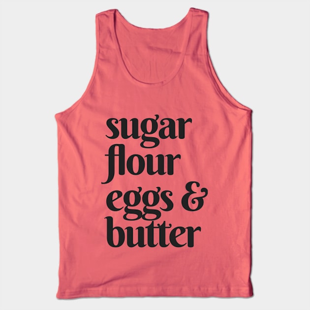 Four Essential Ingredients Tank Top by Feastinthyme